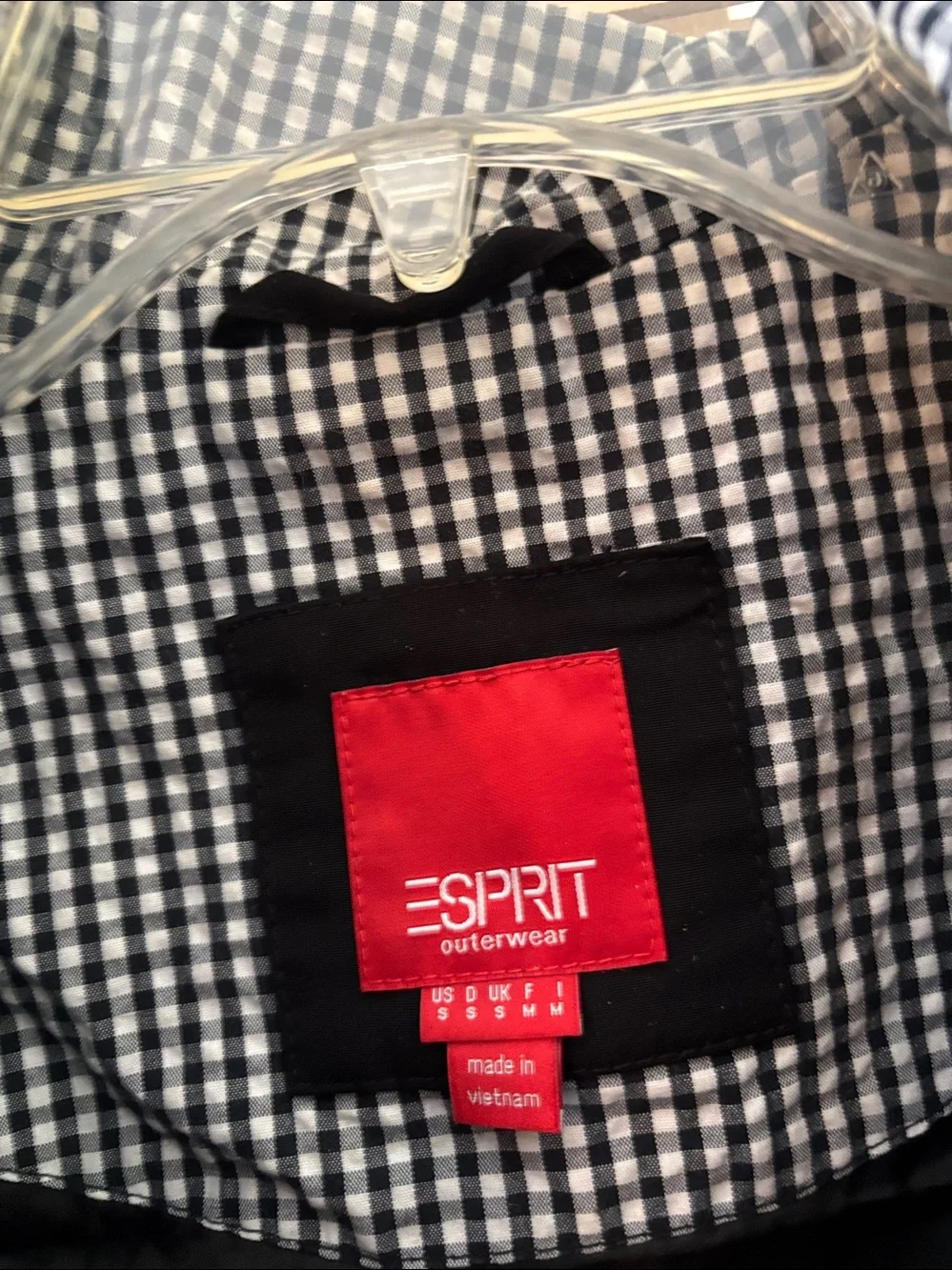 Esprit Black Quilted Women's Jacket Small